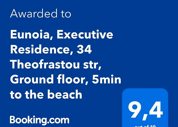 Eunoia, Executive Residence, 34 Theofrastou Str, Ground Floor, 5min To The * Miasto Kos